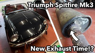 Fitting A New Exhaust System | 1969 Triumph Spitfire Mk3 | Part 9