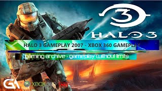 Halo 3 Gameplay by Tom Xbox 360 Gaming Retro Gaming 2007 Halo Master Chief Halo Gameplay Halo Gaming