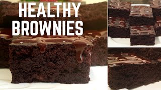 براونيز صحي بدون دقيق ولا سكر ولا زبدة طعم خيال | Healthy Brownies Super delicious