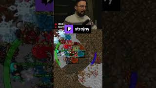 Drapanie po tyłku zabija XD | strojny o #tibia #twitch #shorts