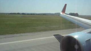 Austrian Airlines Boeing 767 Landing In Vienna from Thessaloniki