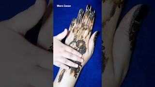 #shorts satisfying video | cottonbud trick mehndi design #mehndi #mehndidesigns