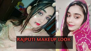 Rajputi bride makeup // Rajputi makeup look // Chanchal kanwar