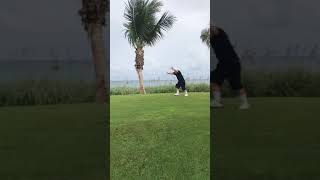 Cartwheel on Golf course