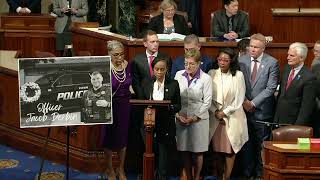 Rep. Shontel Brown, OH Delegation Honors Euclid Police Officer Jacob Derbin with Moment of Silence