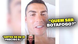 VAZOU LIGAÇÃO DE CR7 PARA O LUIS CASTRO | LUIS CASTRO SAÍNDO DO BOTAFOGO