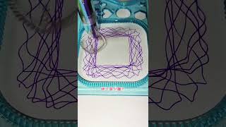 How many rotations did the pen make in total? ?? #Spirograph #satisfying #shorts