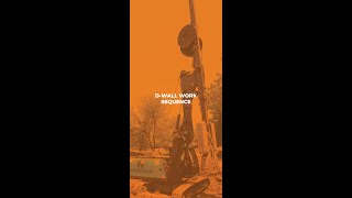 D-WALL WORK SEQUENCE | HINDUSTAN INFRASTRUCTURE