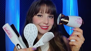 ASMR | Corte de cabelo RÁPIDO com kit PROFISSIONAL