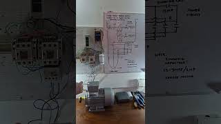 Single phase power supply connect to 3phase motor forward reverse #bernaztvvlog