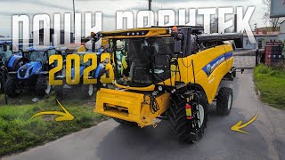 NOWY NABYTEK 2023! New Holland CX5.80 ☆ GR Rolnik ☆ Odbiór nowego kombajnu ☆ RAITECH Pyrzyce ☆ AW ™