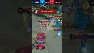 FILIPINA 1 VS 1 INDONESIA IESF 2023 | GAME 2  #T1MINDONESIA  #shorts #unibet99 #mobilelegends