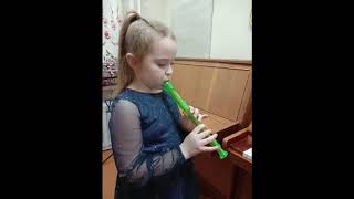 Ostrovsky. Lullaby. Albina Veretennikova (recorder), Anna Opolskaya (piano)