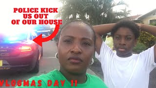 Vlogmas Day 11 POLICE KICKED US OUT!! BLACKOUT for 6 hours No LIGHTS || Fabian climbed up The Roof.