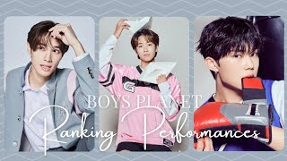 RANKING BOYS PLANET PERFORMANCES | EP. 1