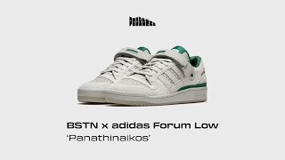 7. mája releasujú BSTN x adidas Forum Low ‘Panathinaikos’ #podrazkarelease