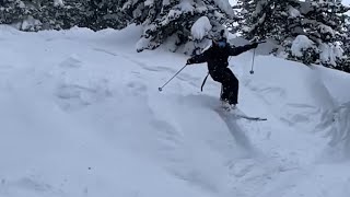 Skiing Utah's Deepest March Ever