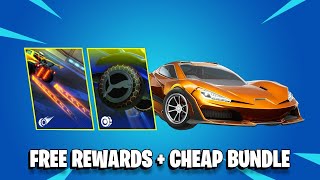 Rocket League X Fortnite Free Rewards +  Cheap Bundle