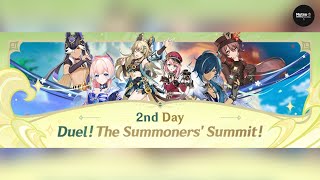 [Genshin Impact] Duel! The Summoners' Summit! 2nd Day