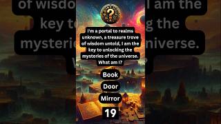 Gateway to the Universe: Can You Guess This Key? 🔮 #shorts #riddles #quiz #brainteasers