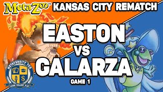 Metazoo Gameplay Rematch of Kansas City Collect A Con Tournament Easton Evans Deck VS Galarza Water