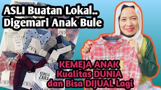 LANGSUNG DARI PABRIKNYA Di INA  !! - REKOMENDASI KEMEJA ANAK KUALITAS DUNIA - BISA DIJUAL LAGI