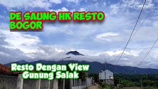 De Saung HK Resto Bogor | Resto di kaki gunung salak