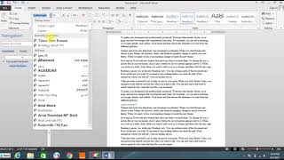 How to insert a table of content in Ms word 39