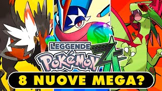 8 NUOVE MEGAEVOLUZIONI in LEGGENDE POKÉMON ZA?