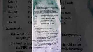 Bbs 1st year Account Question paper 2077 ❤️😍 Financial accounting and analysis😍Accountancy😍2077-2078