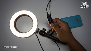 Unboxing Ring Light Lampu Kamera USB Bulat Seperti Cincin