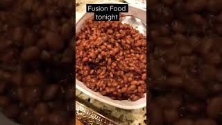 Fusion Food | Kachori | Beans with Indian food