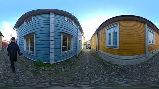 Travel 360˚ Porvoo Old Town 🇫🇮 ポルヴォー旧市街 (2019.5.8) 360°ビデオ