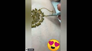 #new and trendy Mehndi design #mye jitna tujhe dekhu #mehndi Status vedio ....❤️