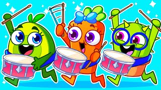 I want to be a Drummer Song 🤩🥁🎶 Don't Be Afraid + More Kids Songs & Nursery Rhymes by VocaVoca🥑