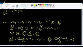 Partial Differentiation