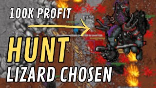 TIBIA - HUNT LIZZARD CHOSEN - TASK HIGH LIZZARD CLASS - RUBINOT