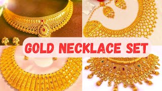 Latest 5 tola Gold jewelry Design for women 2023|Gold necklace designs |Bridal gold necklace design.