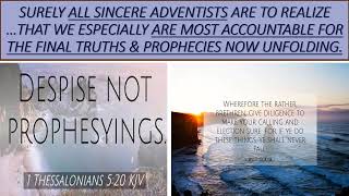 TRUE SDA 2 --  CRITICAL SEVENTH-DAY ADVENTIST..LAST DAY TRUTHS ( PART 2)