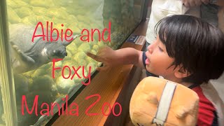 Albie + Foxy goes to Manila Zoo