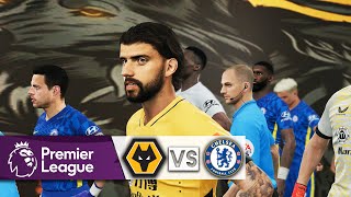 Wolves vs Chelsea - Premier League 2021/22 | PES 2021 Realism Mod Prediction