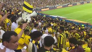 طرب رابطة الاتحاد مباراة التتويج أمين الزقزوق 💛🖤🎧🎼