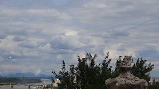 B-25 Mitchell and T-28 Trojan Flyby