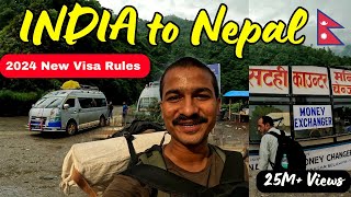 Can Indian Cross Nepal Border without a Passport? | INDIA TO NEPAL 2024 via Sanouli Border