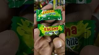 Yummy parle kaccha mango bite candy 🍬#shorts