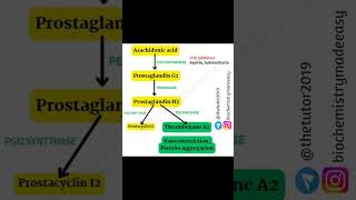 Action of Aspirin | Cyclo-oxygenase | Prostaglandins | Arachidonic acid | #Biochemistry |