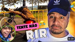 TENTE NÃO RIR PIUZINHO REAGE SE RIR COMEÇA O VIDEO DE NOVO // PAULIN REAGE