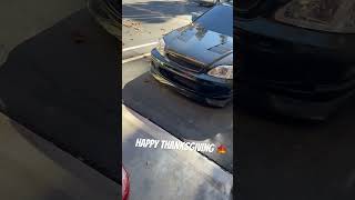 Happy Thanksgiving. Everyone is blessed 🙏🏽 #ek #thanksgiving #blessed #civichatchback #seibon