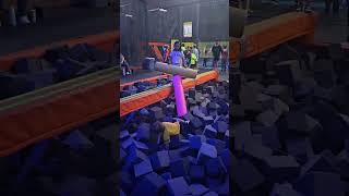 Birthday blast celebration in Urban air #birthday #battlebeam #kidsfun