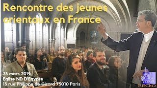 Rencontre des Jeunes Orientaux à Paris - Récitation orale de l’Évangile